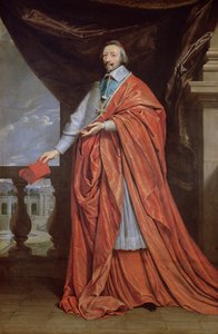 Portrét Armand-Jean du Plessis, kardinál Richelieu (1585-1642)